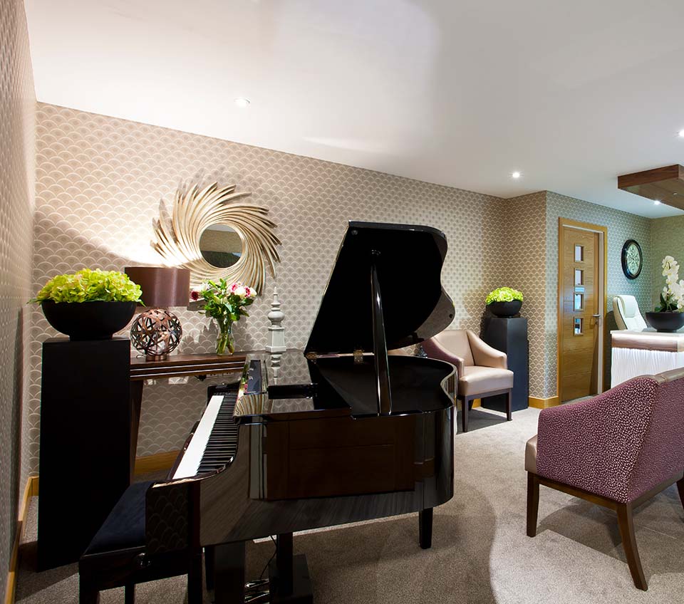 Piano in Room
